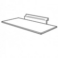 Slatwall Shelf (10"x6")